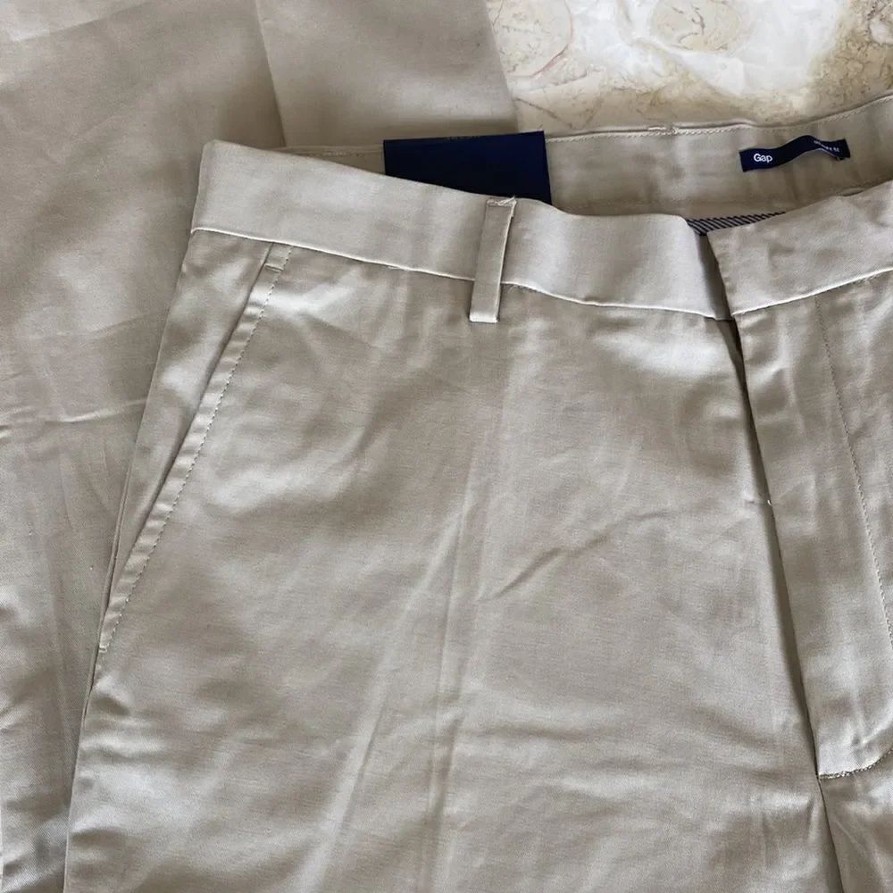 NWT Gap Straight Leg Khakis 38”/30” - Picture 6 of 9